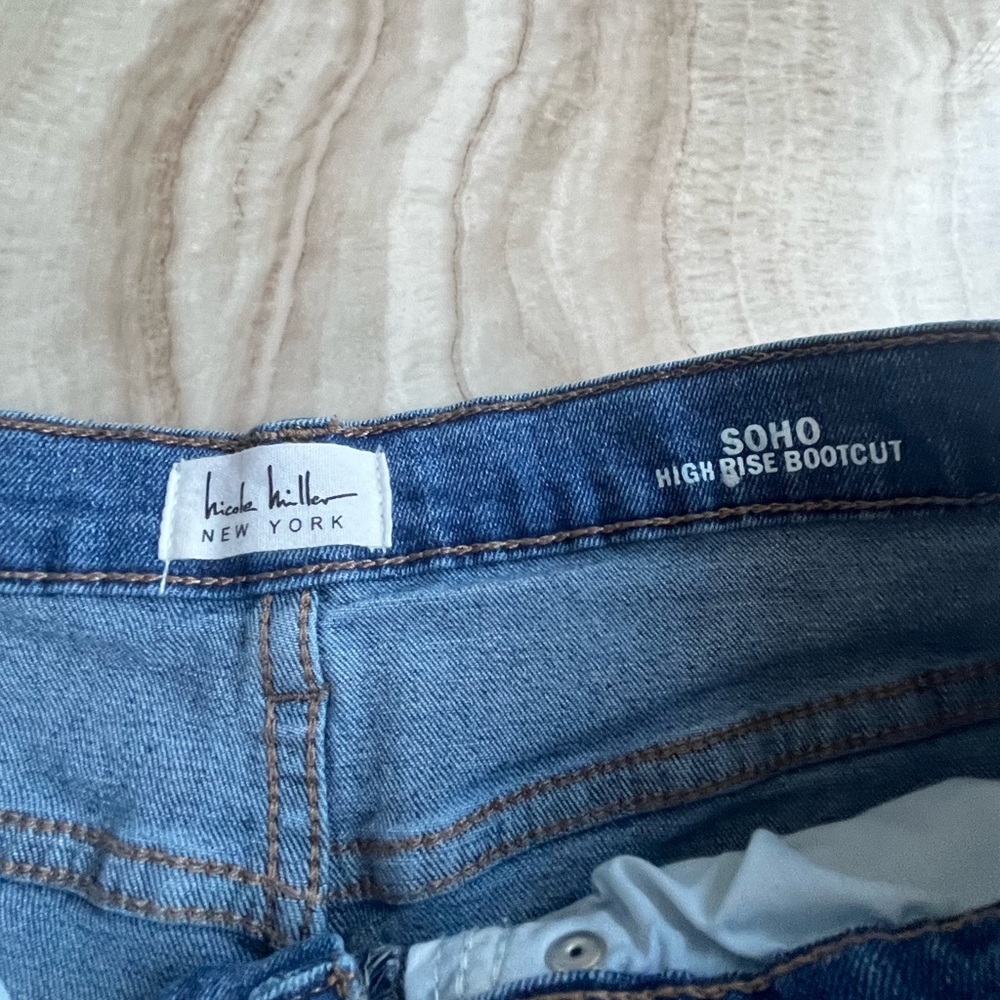 Nicole Miller Blue Boot Cut Jeans - Picture 5 of 8